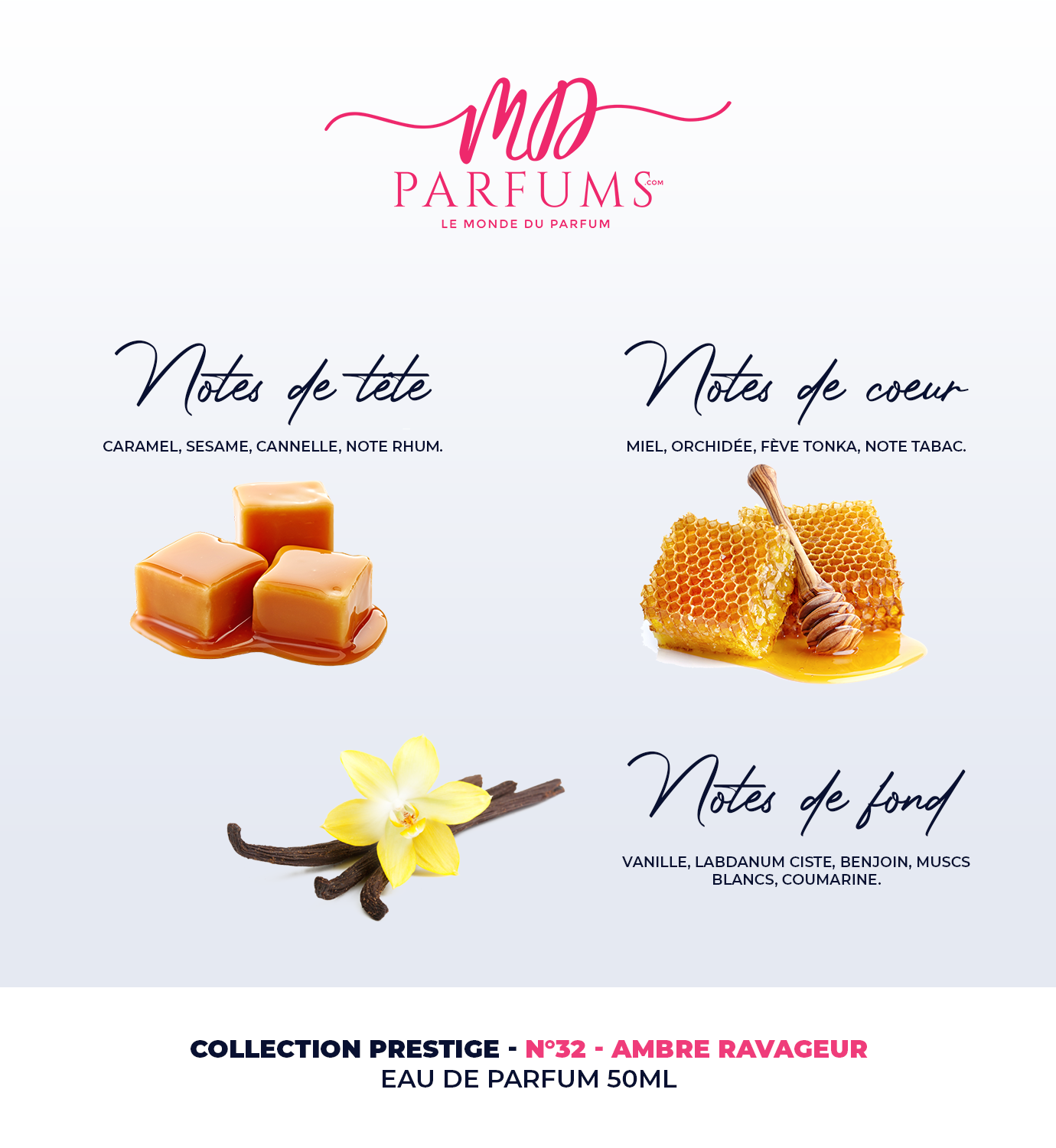 CP Prestige - N°32 Ambre Ravageur - 50ml