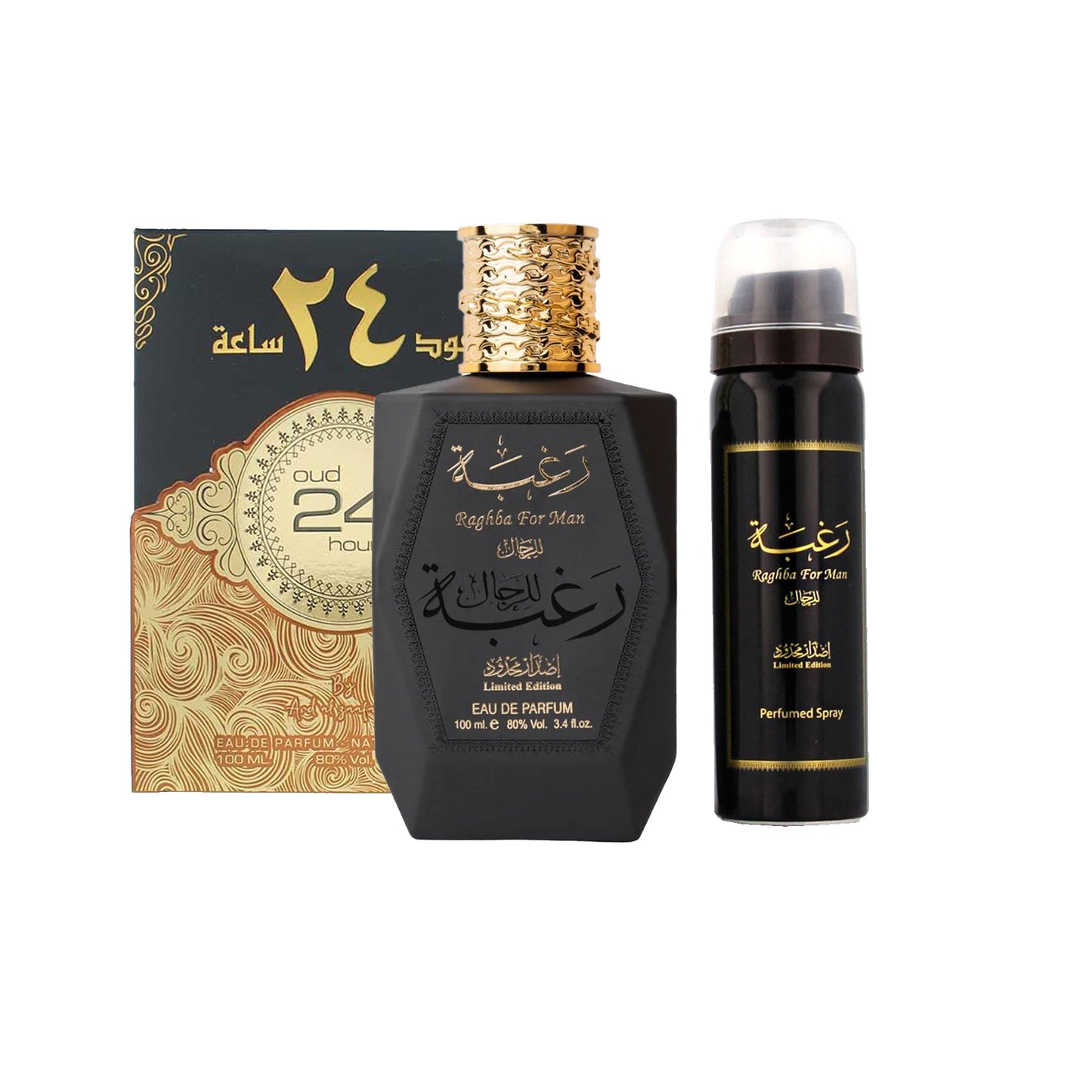 Lattafa Ard Al Zaafaran - Coffret Raghba For Men - 100ml